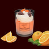 🍊SWEET ORANGE🍰 Lumânare parfumată decorativă, ceară naturală handmade