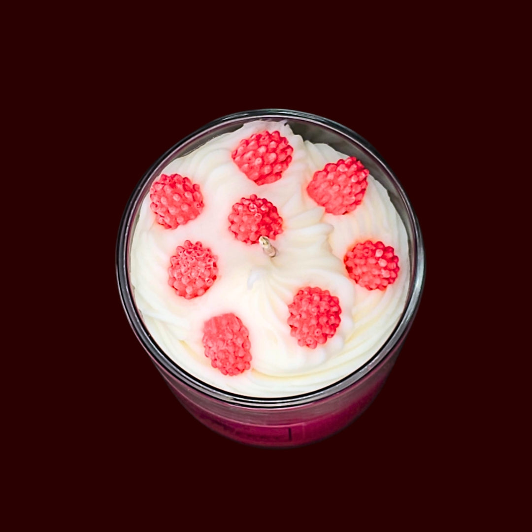🍓SWEET BERRY❤️ Lumânare parfumată decorativă, ceară naturală handmade