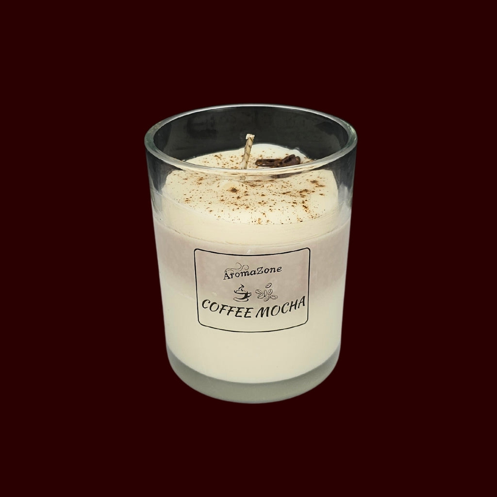 ☕COFFEE MOCHA🍪 Lumânare parfumată decorativă, ceară naturală handmade