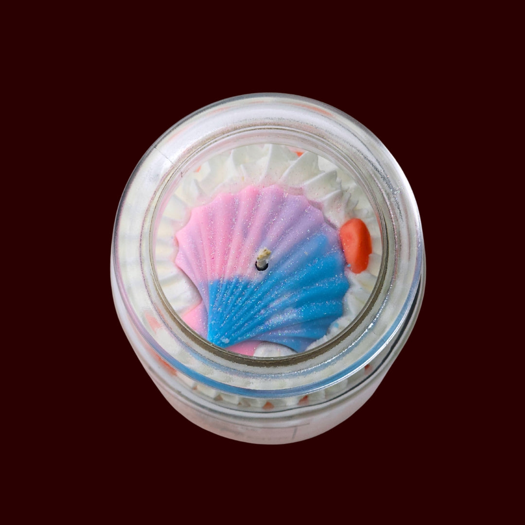 🏝️PARADISE BEACH⛱️ Lumânare parfumată decorativă, ceară naturală handmade
