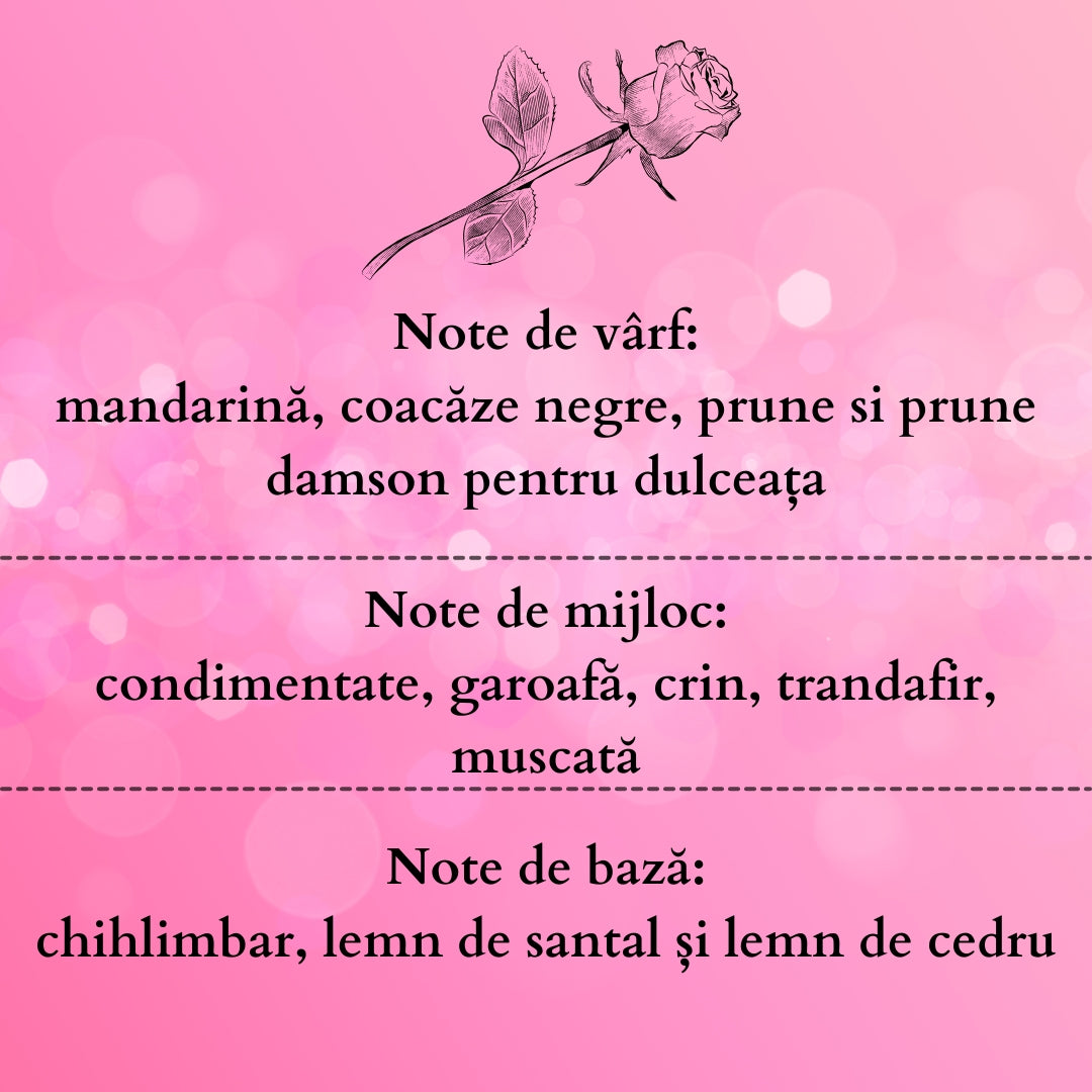 🌹ROSE SPICE♨️ Lumânare parfumată decorativă, ceară naturală handmade - Trandafir, Lemn de Santal, Coacăze Negre