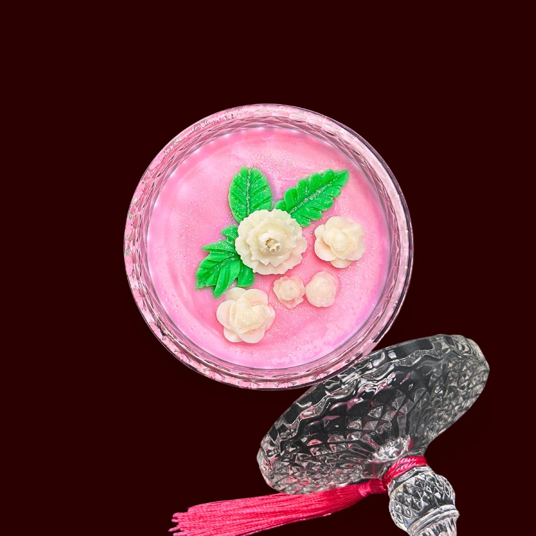 🌹ROSE SPICE♨️ Lumânare parfumată decorativă, ceară naturală handmade