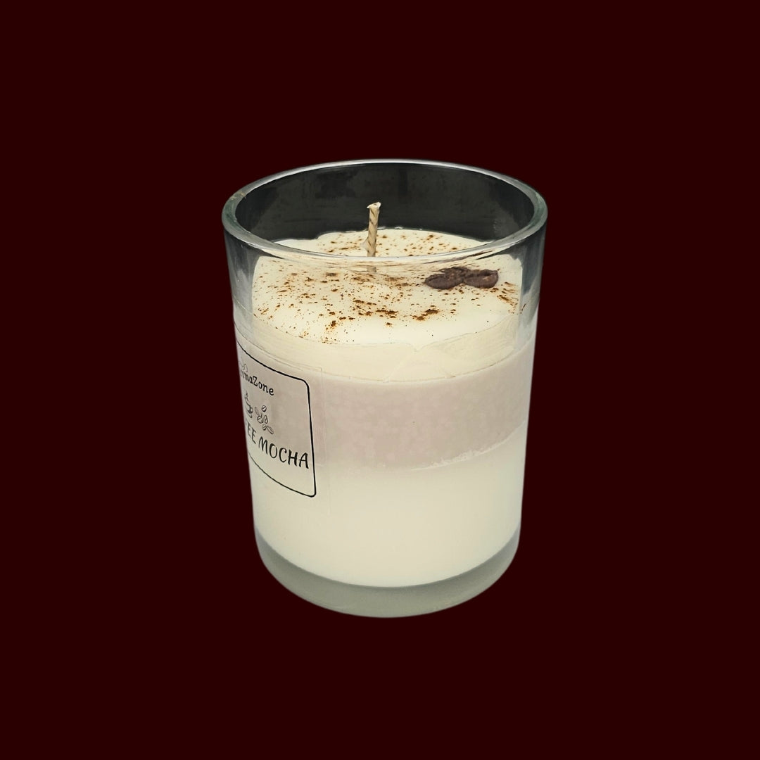 ☕COFFEE MOCHA🍪 Lumânare parfumată decorativă, ceară naturală handmade