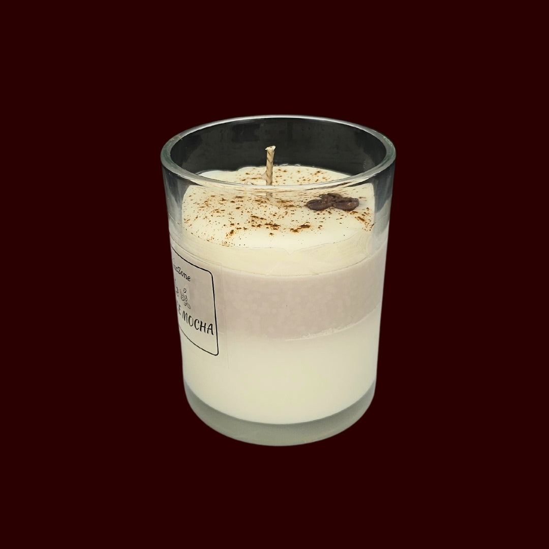 ☕COFFEE MOCHA🍪 Lumânare parfumată decorativă, ceară naturală handmade