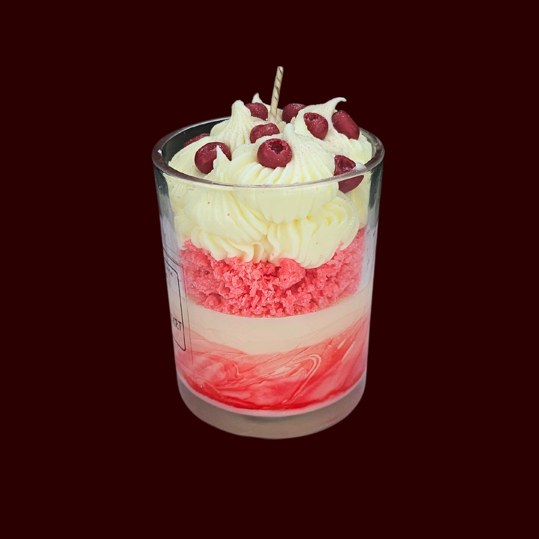 🍅CRANBERRY TART🍰 Lumânare parfumată decorativă, ceară naturală handmade