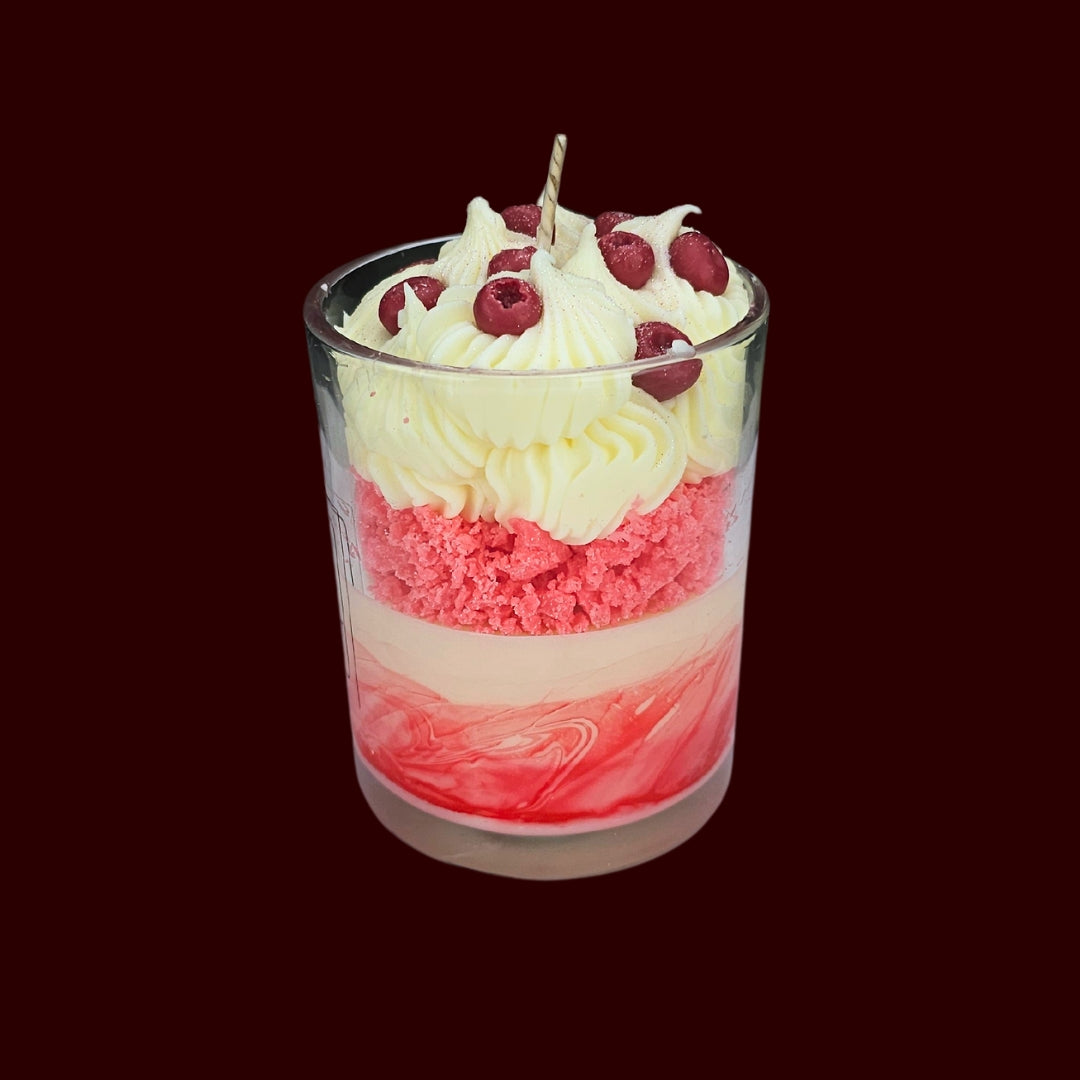 🍅CRANBERRY TART🍰 Lumânare parfumată decorativă, ceară naturală handmade