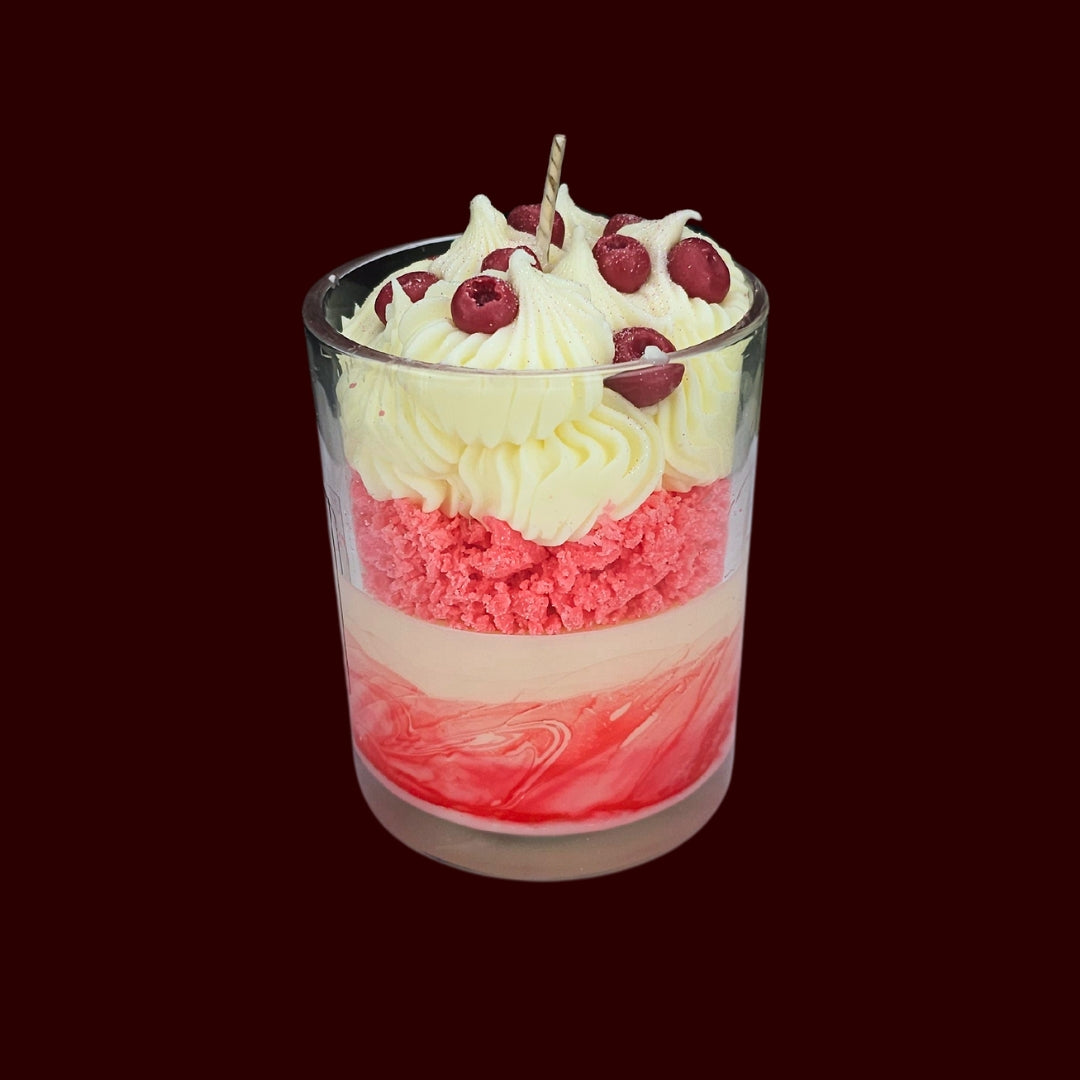 🍅CRANBERRY TART🍰 Lumânare parfumată decorativă, ceară naturală handmade