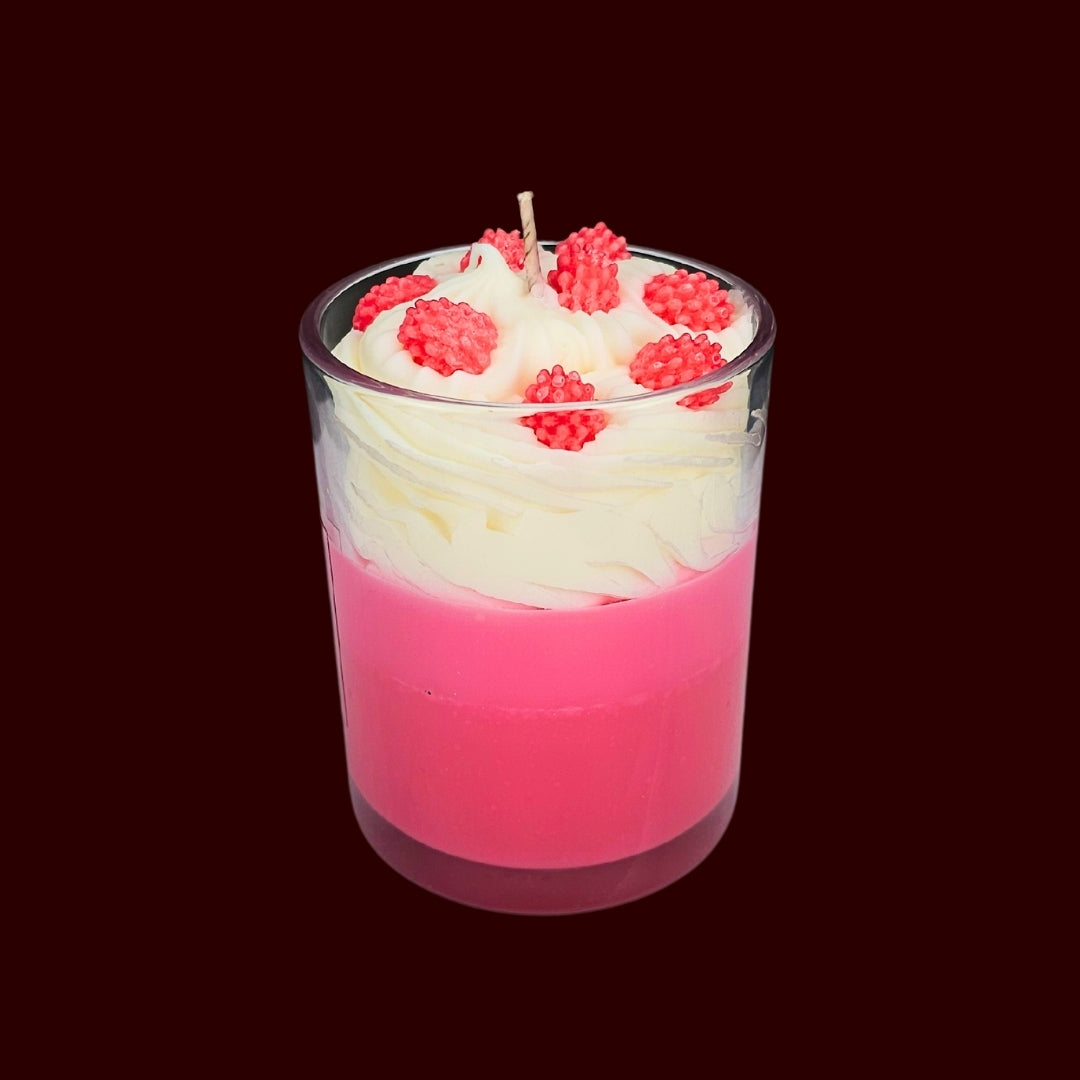 🍓SWEET BERRY❤️ Lumânare parfumată decorativă, ceară naturală handmade