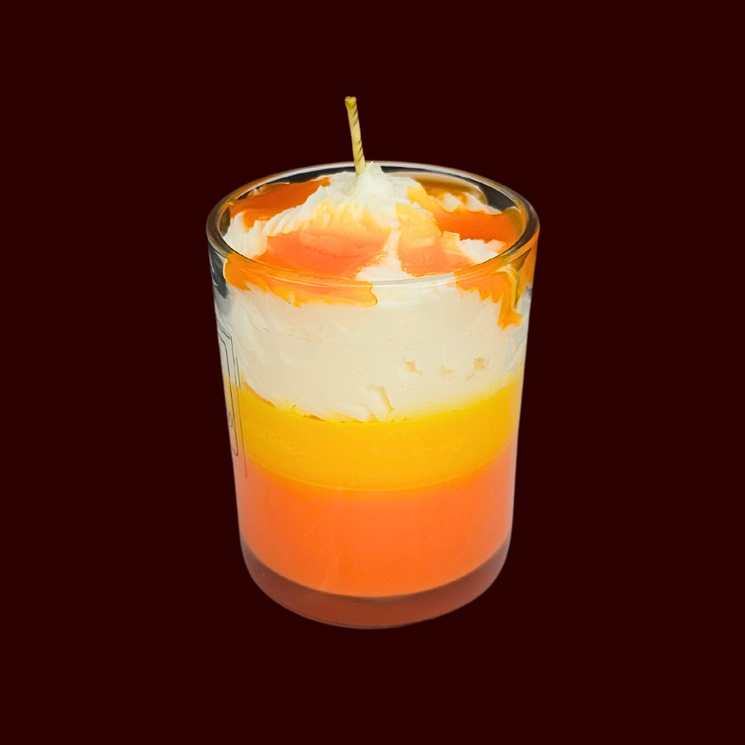 🥭SWEET MANGO💛 Lumânare parfumată decorativă, ceară naturală handmade