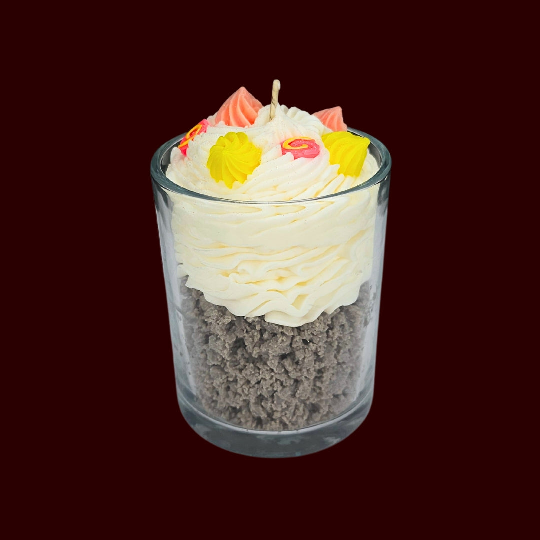 🍭CANDY LAND🍬 Lumânare parfumată decorativă, ceară naturală handmade