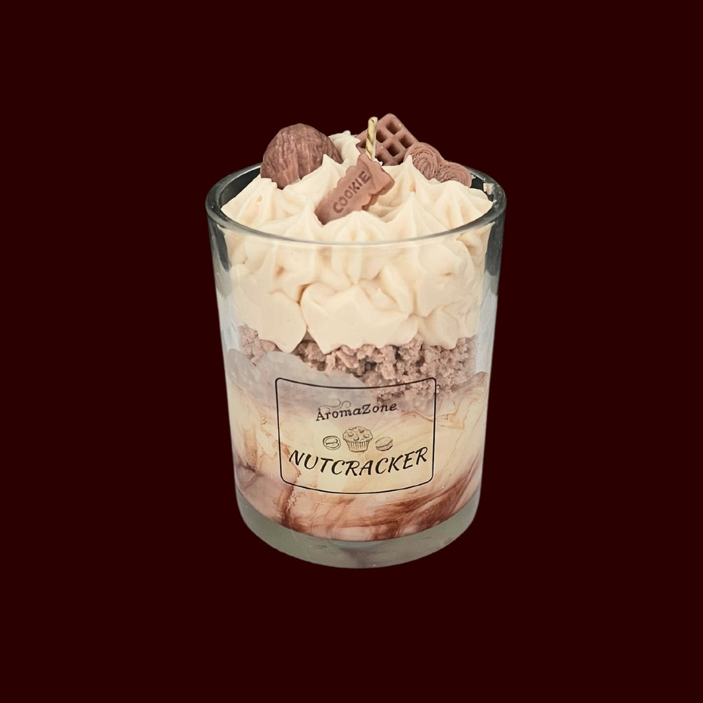 🥜NUTCRACKER🌰 Lumânare parfumată decorativă, ceară naturală handmade