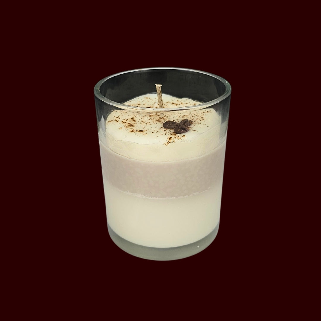 ☕COFFEE MOCHA🍪 Lumânare parfumată decorativă, ceară naturală handmade