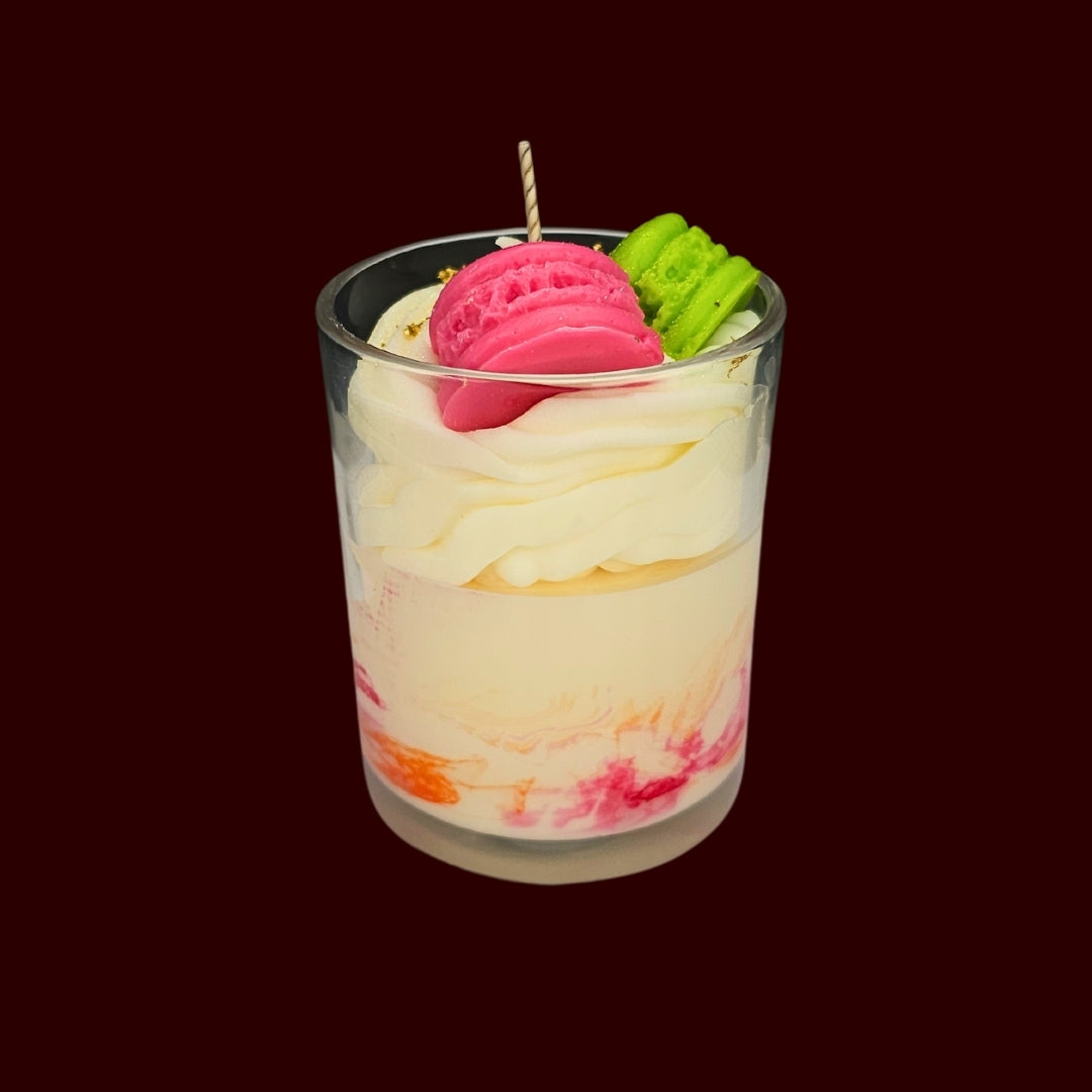 🍦SWEET VANILLA🍡 Lumânare parfumată decorativă, ceară naturală handmade