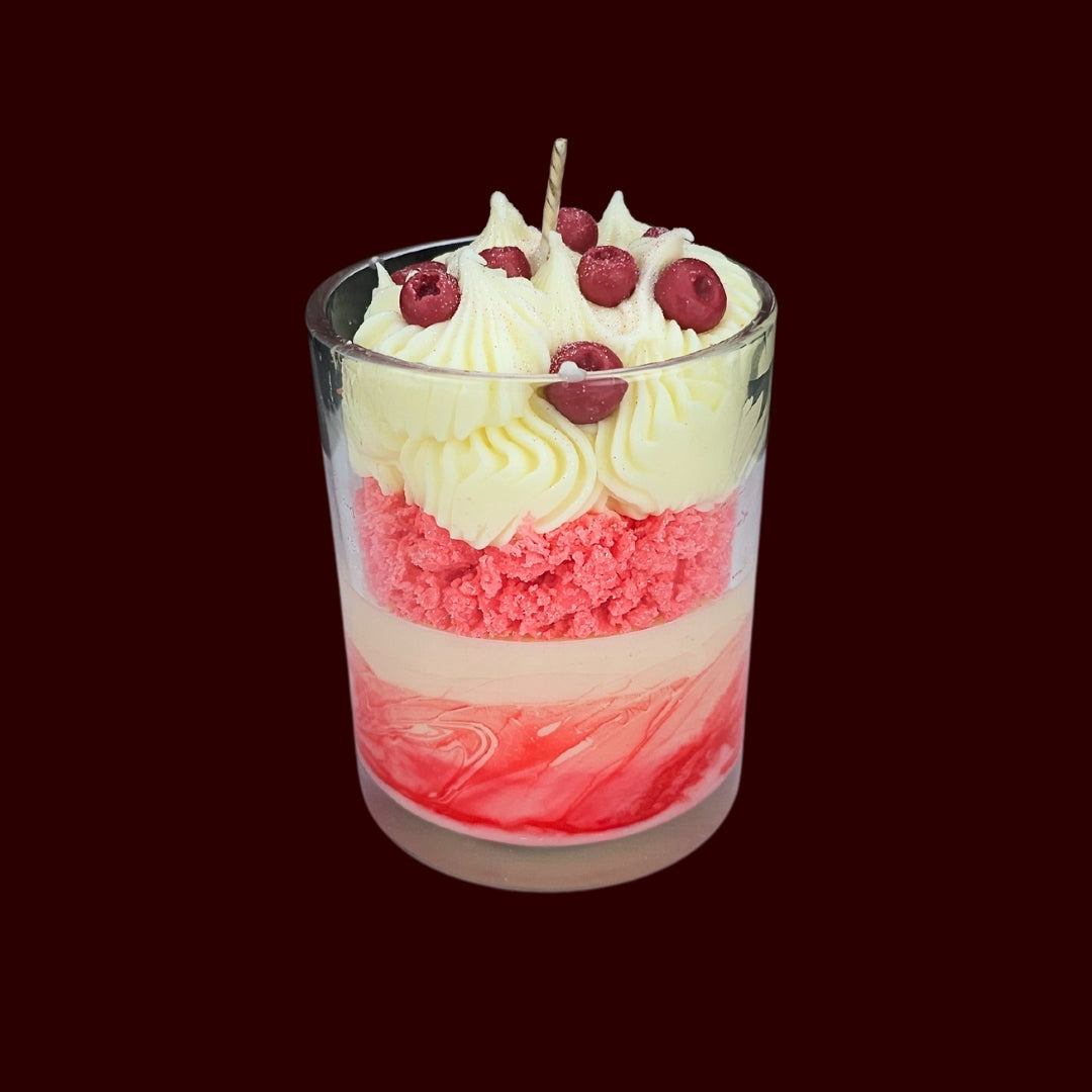 🍅CRANBERRY TART🍰 Lumânare parfumată decorativă, ceară naturală handmade