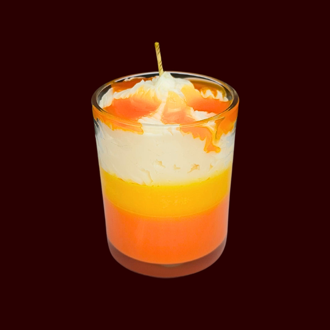 🥭SWEET MANGO💛 Lumânare parfumată decorativă, ceară naturală handmade