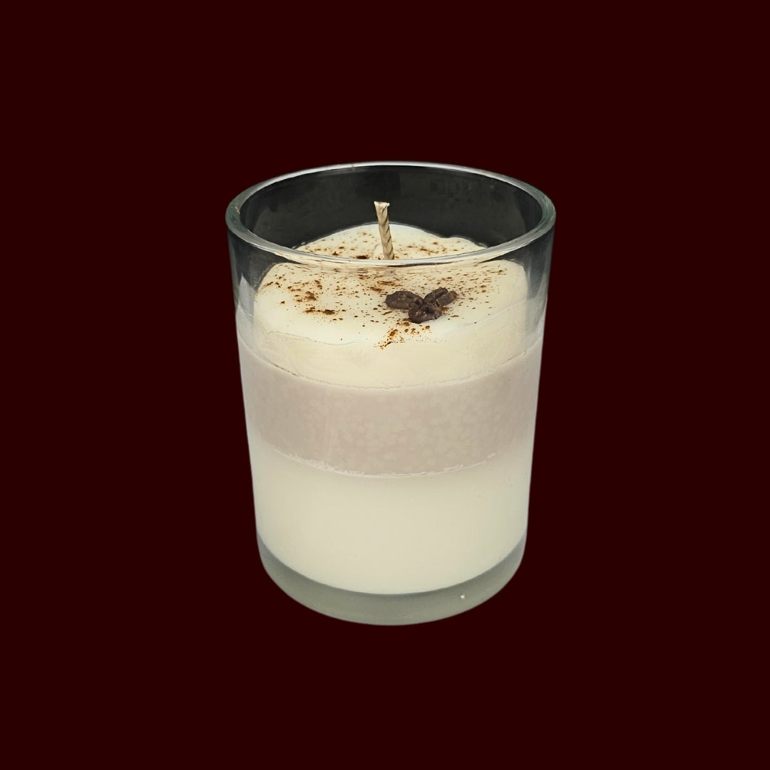 ☕COFFEE MOCHA🍪 Lumânare parfumată decorativă, ceară naturală handmade