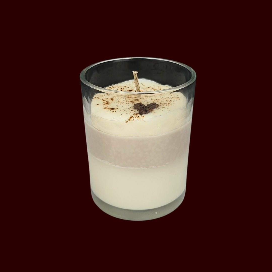 ☕COFFEE MOCHA🍪 Lumânare parfumată decorativă, ceară naturală handmade