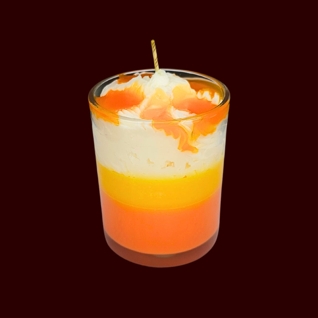 🥭SWEET MANGO💛 Lumânare parfumată decorativă, ceară naturală handmade