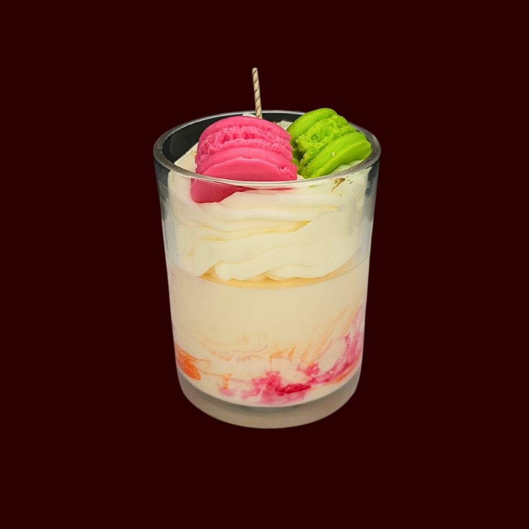 🍦SWEET VANILLA🍡 Lumânare parfumată decorativă, ceară naturală handmade
