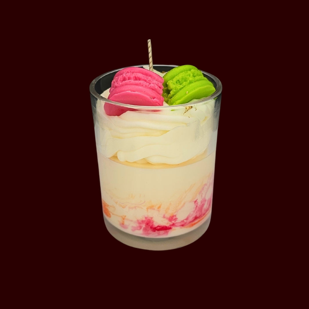 🍦SWEET VANILLA🍡 Lumânare parfumată decorativă, ceară naturală handmade