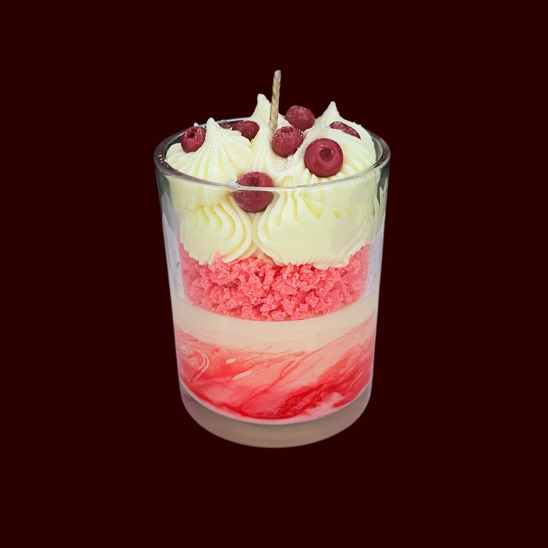 🍅CRANBERRY TART🍰 Lumânare parfumată decorativă, ceară naturală handmade