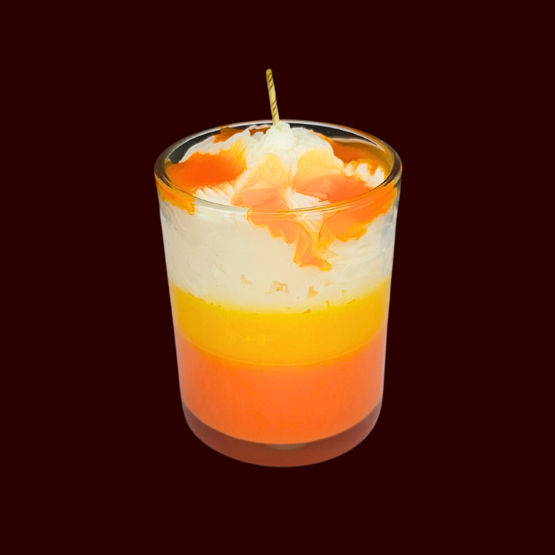 🥭SWEET MANGO💛 Lumânare parfumată decorativă, ceară naturală handmade