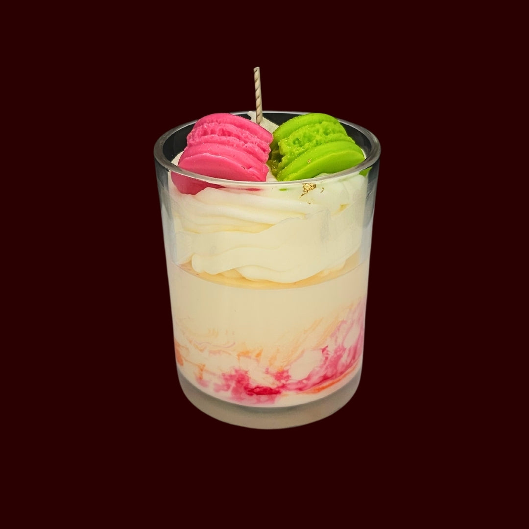 🍦SWEET VANILLA🍡 Lumânare parfumată decorativă, ceară naturală handmade