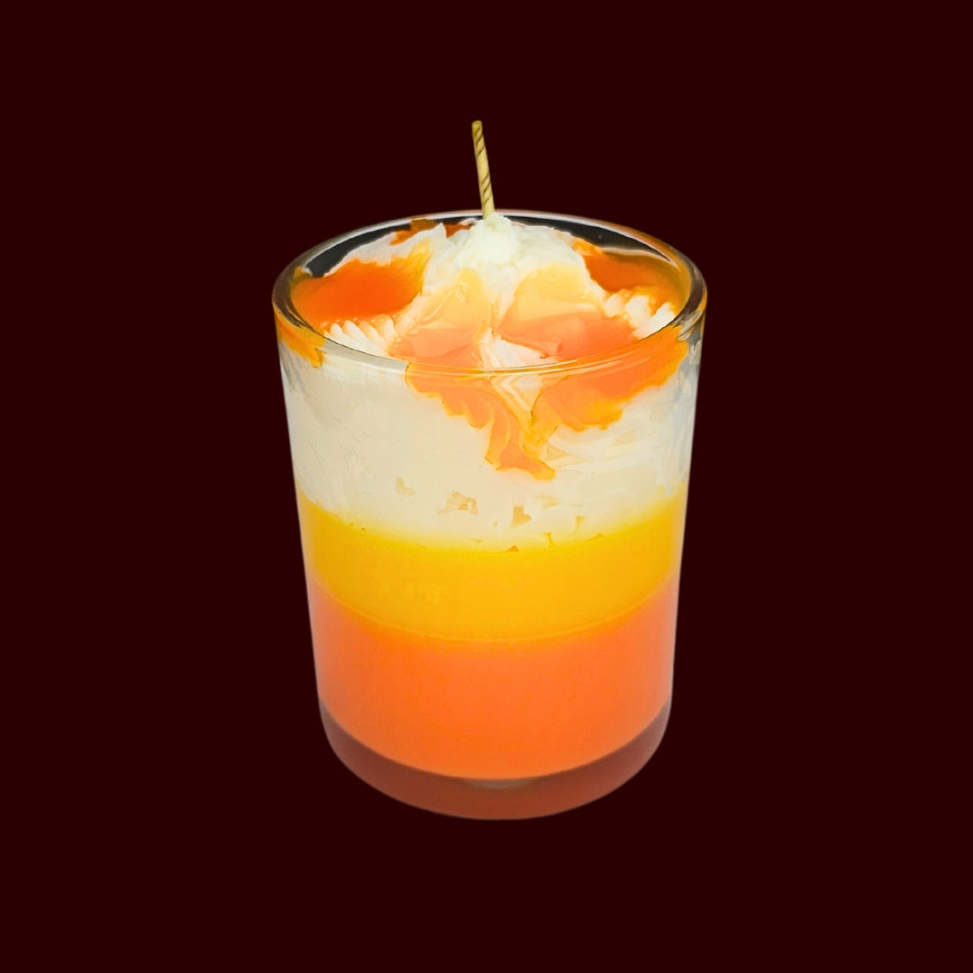🥭SWEET MANGO💛 Lumânare parfumată decorativă, ceară naturală handmade