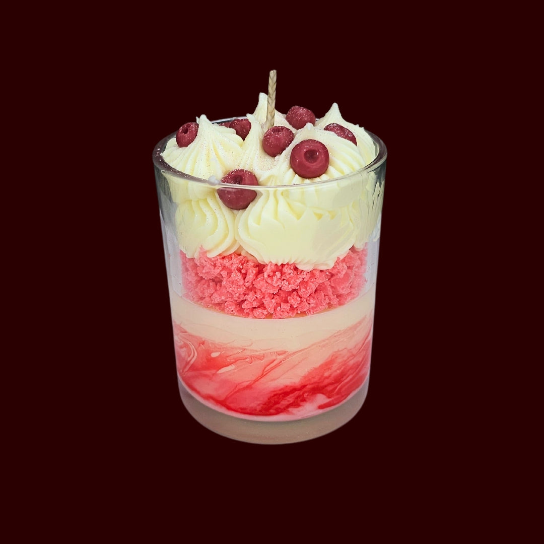 🍅CRANBERRY TART🍰 Lumânare parfumată decorativă, ceară naturală handmade