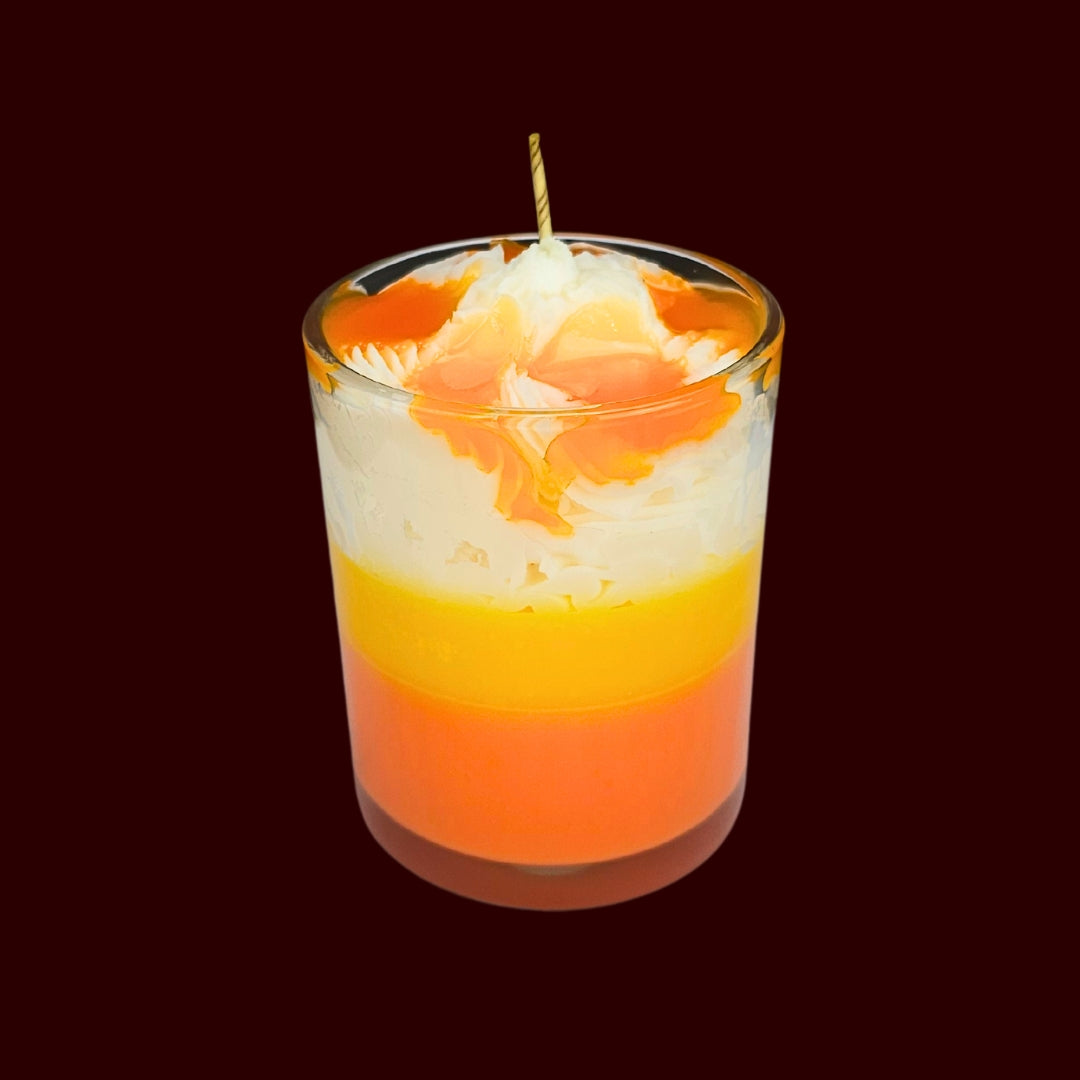 🥭SWEET MANGO💛 Lumânare parfumată decorativă, ceară naturală handmade
