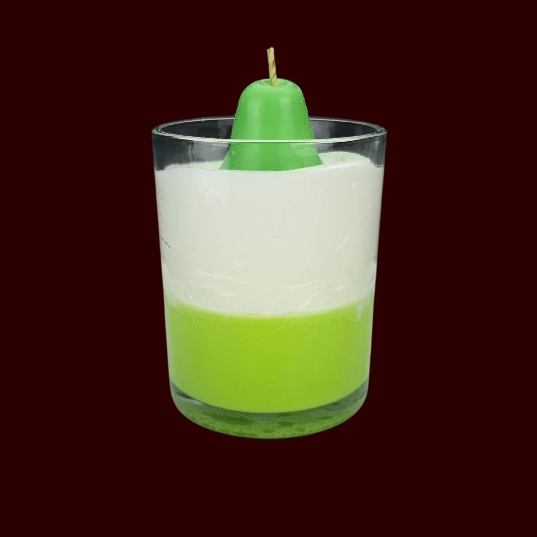 🍐JUICY PEAR🌼 Lumânare parfumată decorativă, ceară naturală handmade