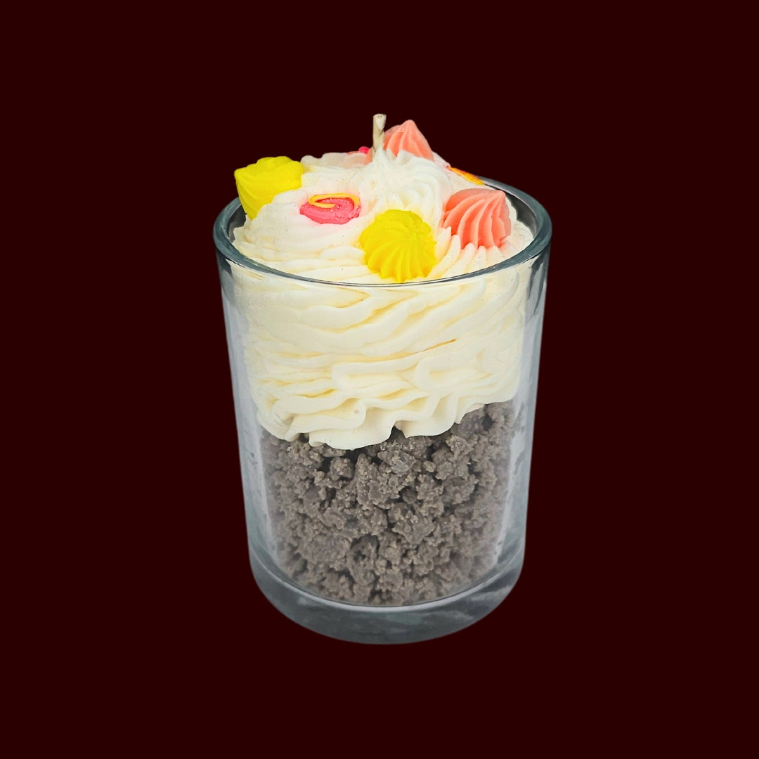 🍭CANDY LAND🍬 Lumânare parfumată decorativă, ceară naturală handmade