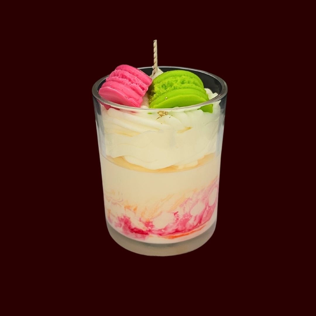🍦SWEET VANILLA🍡 Lumânare parfumată decorativă, ceară naturală handmade