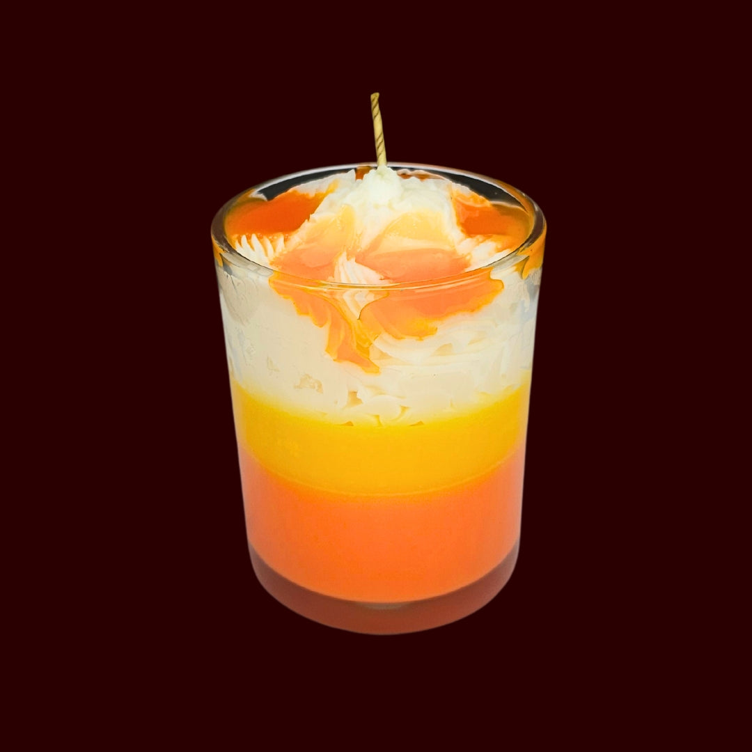 🥭SWEET MANGO💛 Lumânare parfumată decorativă, ceară naturală handmade