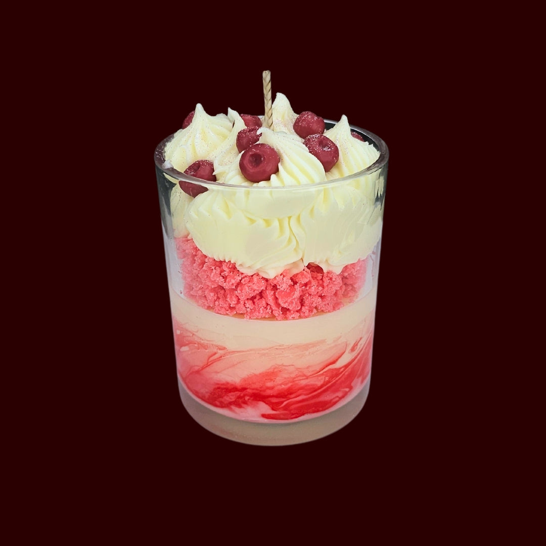 🍅CRANBERRY TART🍰 Lumânare parfumată decorativă, ceară naturală handmade