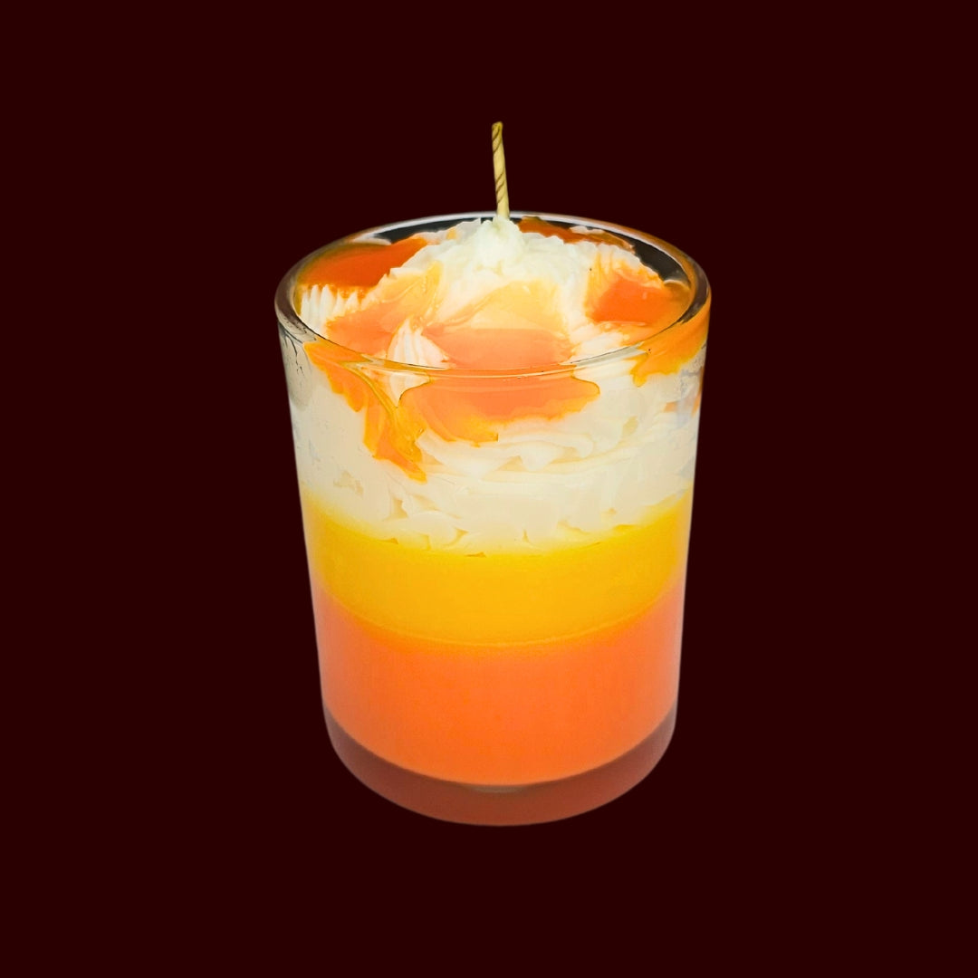 🥭SWEET MANGO💛 Lumânare parfumată decorativă, ceară naturală handmade