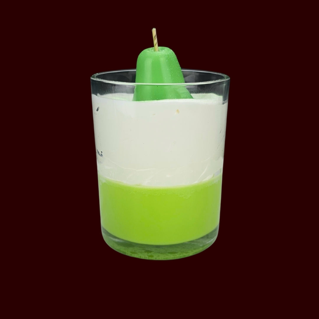 🍐JUICY PEAR🌼 Lumânare parfumată decorativă, ceară naturală handmade
