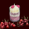 🍒BLACK CHERRY❤️ Lumânare parfumată decorativă, ceară naturală handmade