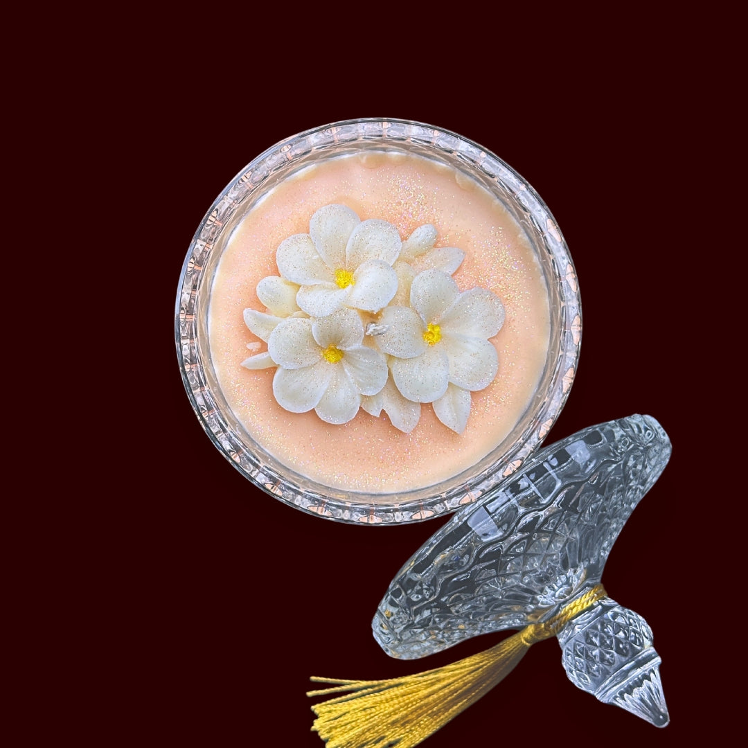 🌼SAHARA🪵 Lumânare parfumată decorativă, ceară naturală handmade