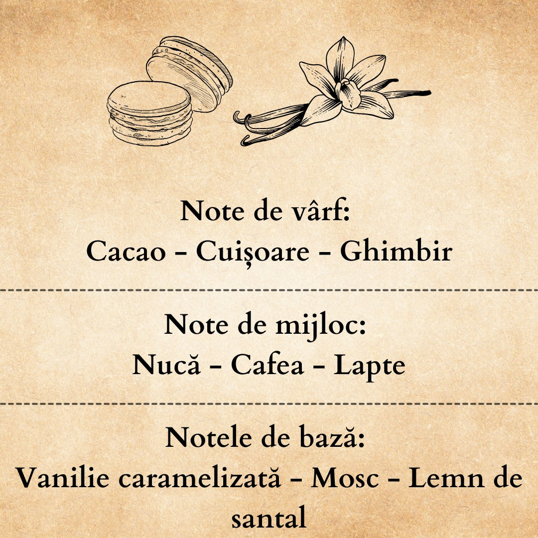 🥞MAPLE&PECAN🥜 Odorizant de cameră natural cu bețișoare, bază ECO-FRIENDLY, handmade - Vanilie, Nucă, Cacao