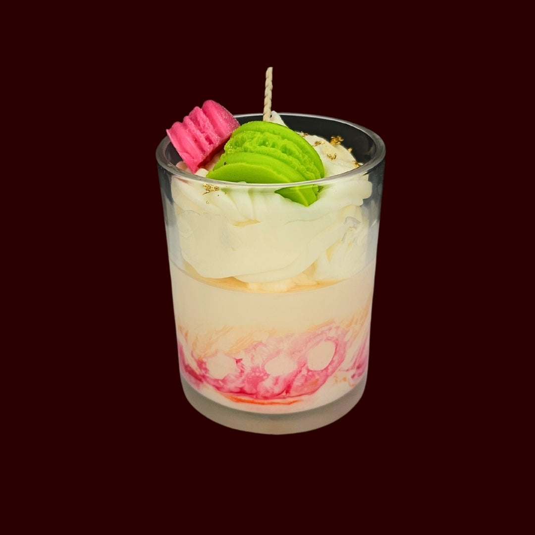 🍦SWEET VANILLA🍡 Lumânare parfumată decorativă, ceară naturală handmade