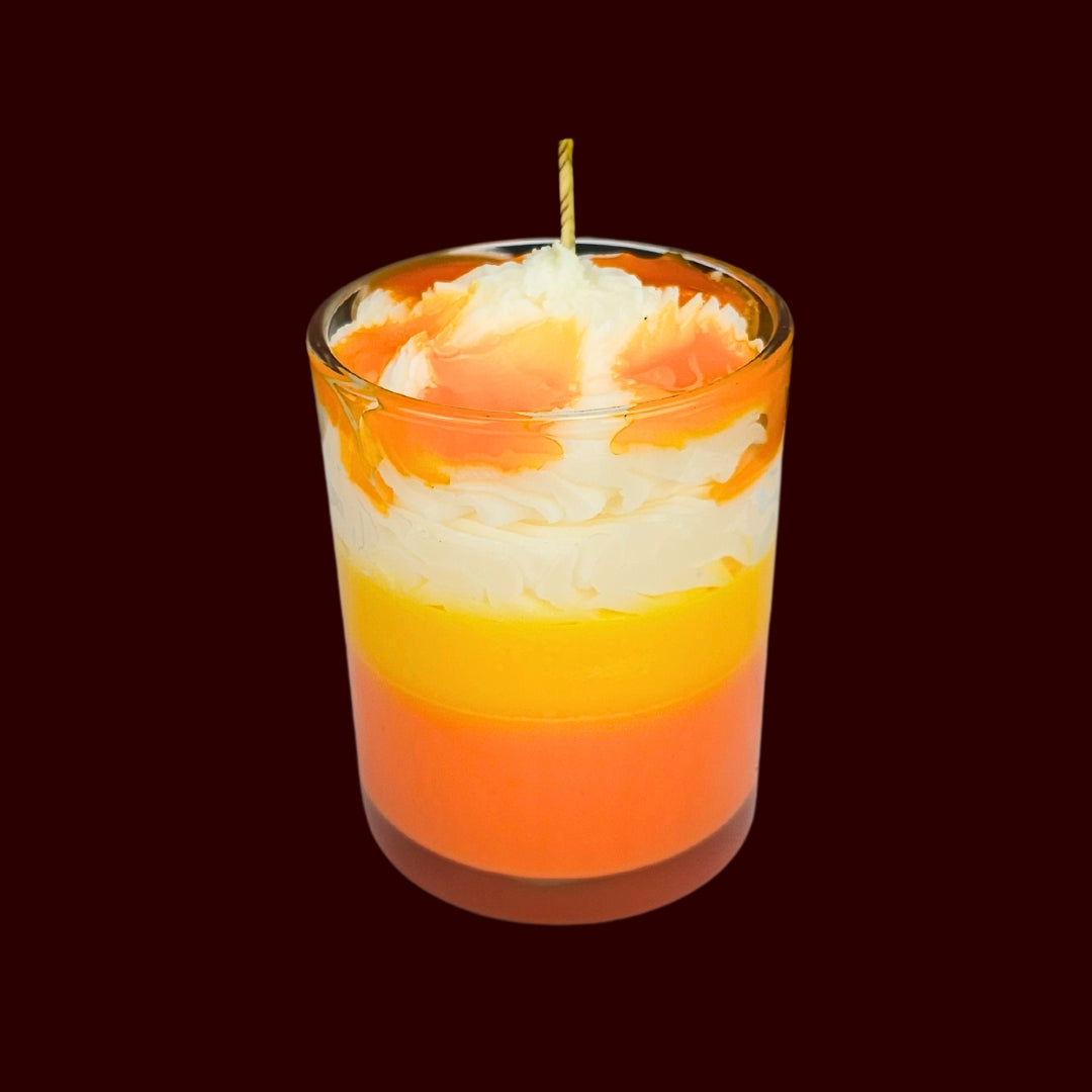 🥭SWEET MANGO💛 Lumânare parfumată decorativă, ceară naturală handmade
