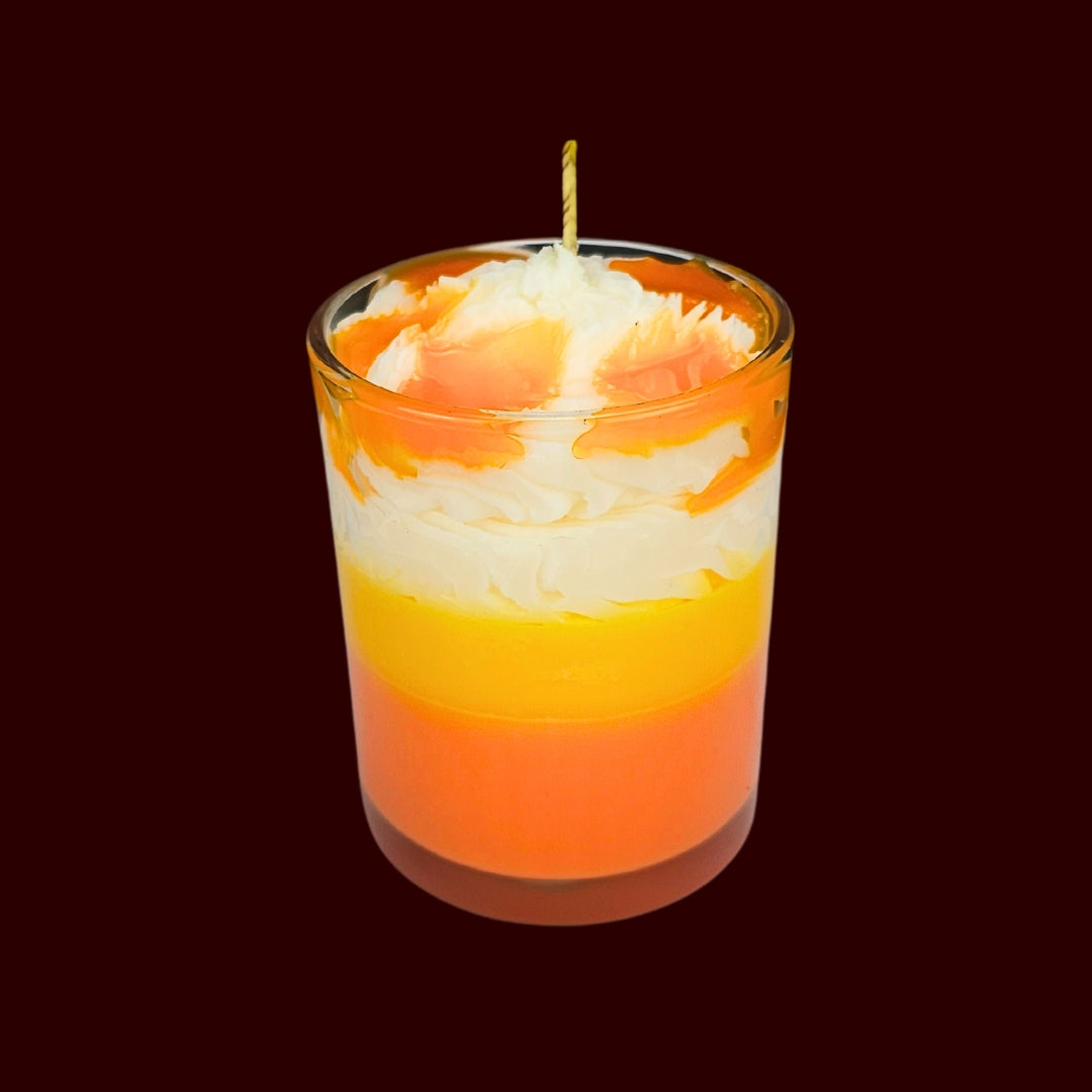 🥭SWEET MANGO💛 Lumânare parfumată decorativă, ceară naturală handmade