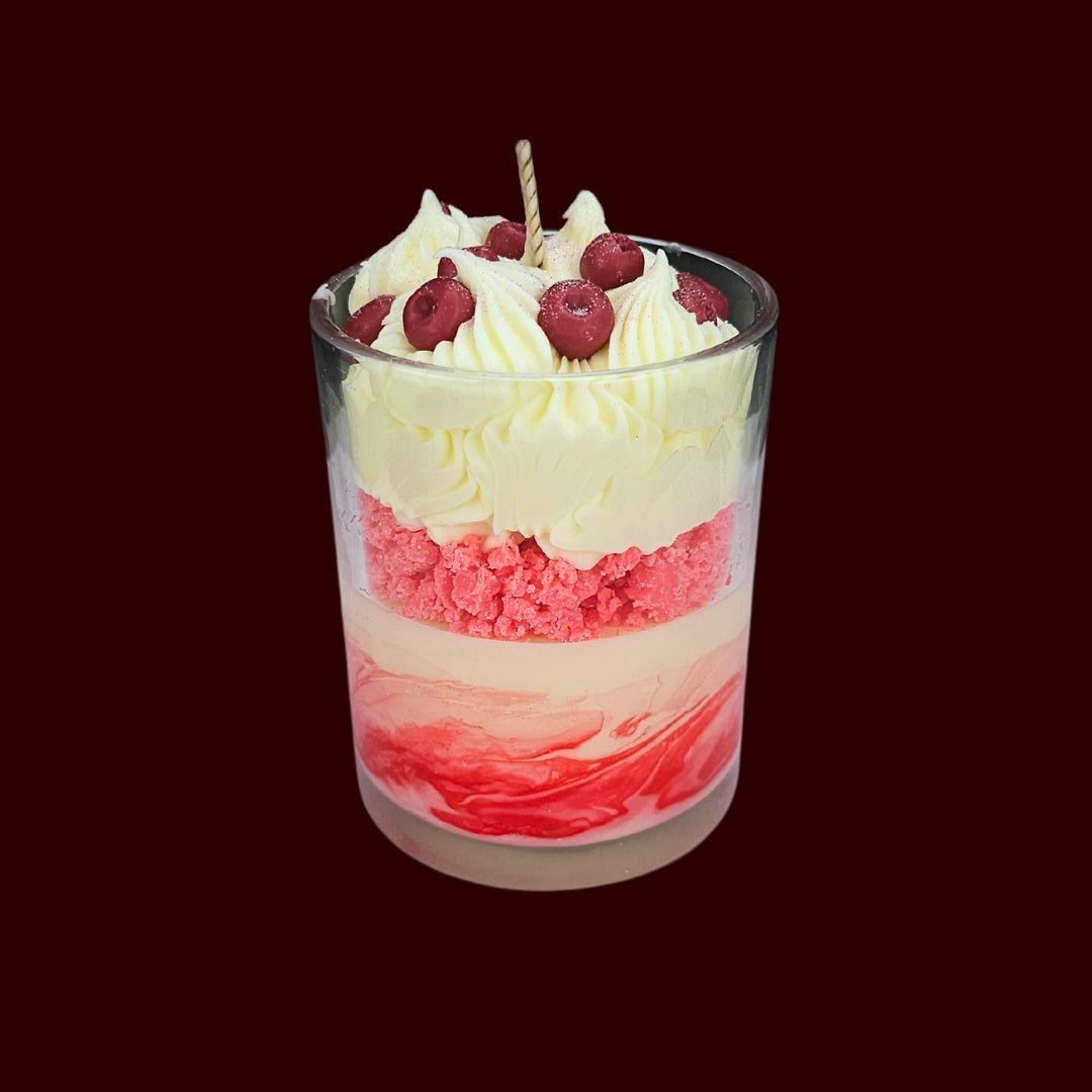 🍅CRANBERRY TART🍰 Lumânare parfumată decorativă, ceară naturală handmade