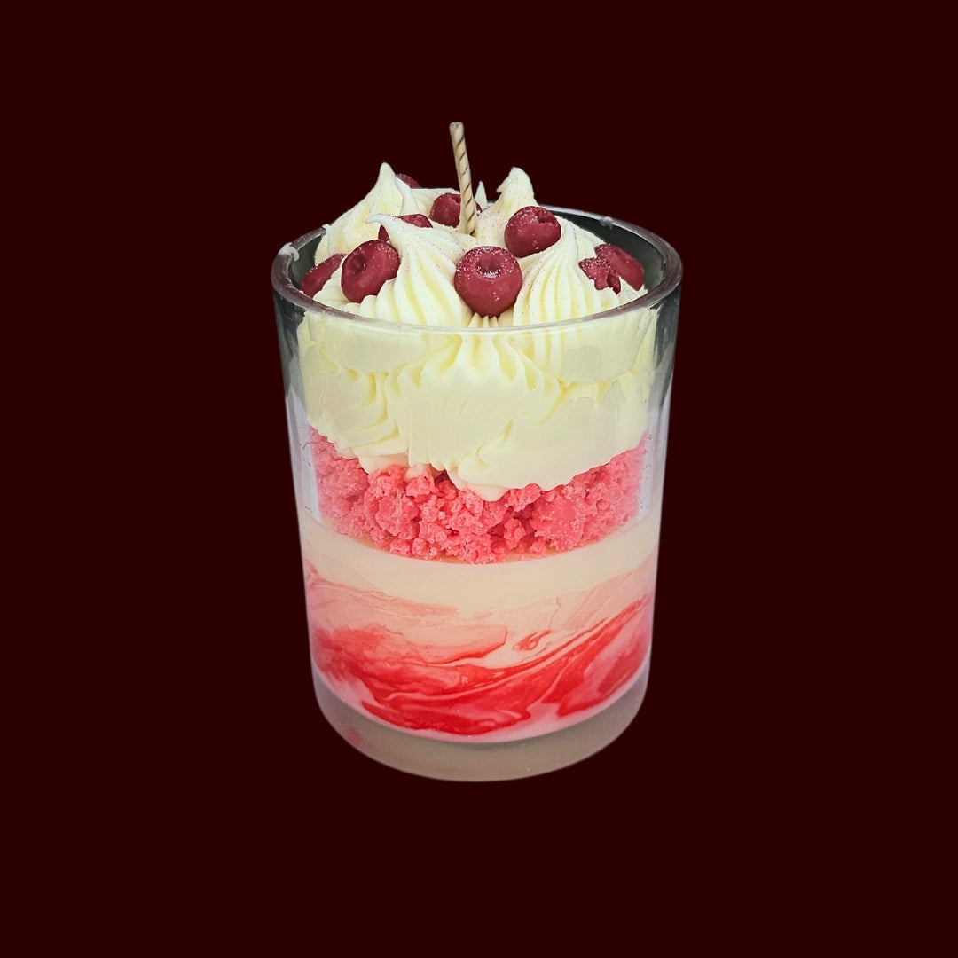 🍅CRANBERRY TART🍰 Lumânare parfumată decorativă, ceară naturală handmade