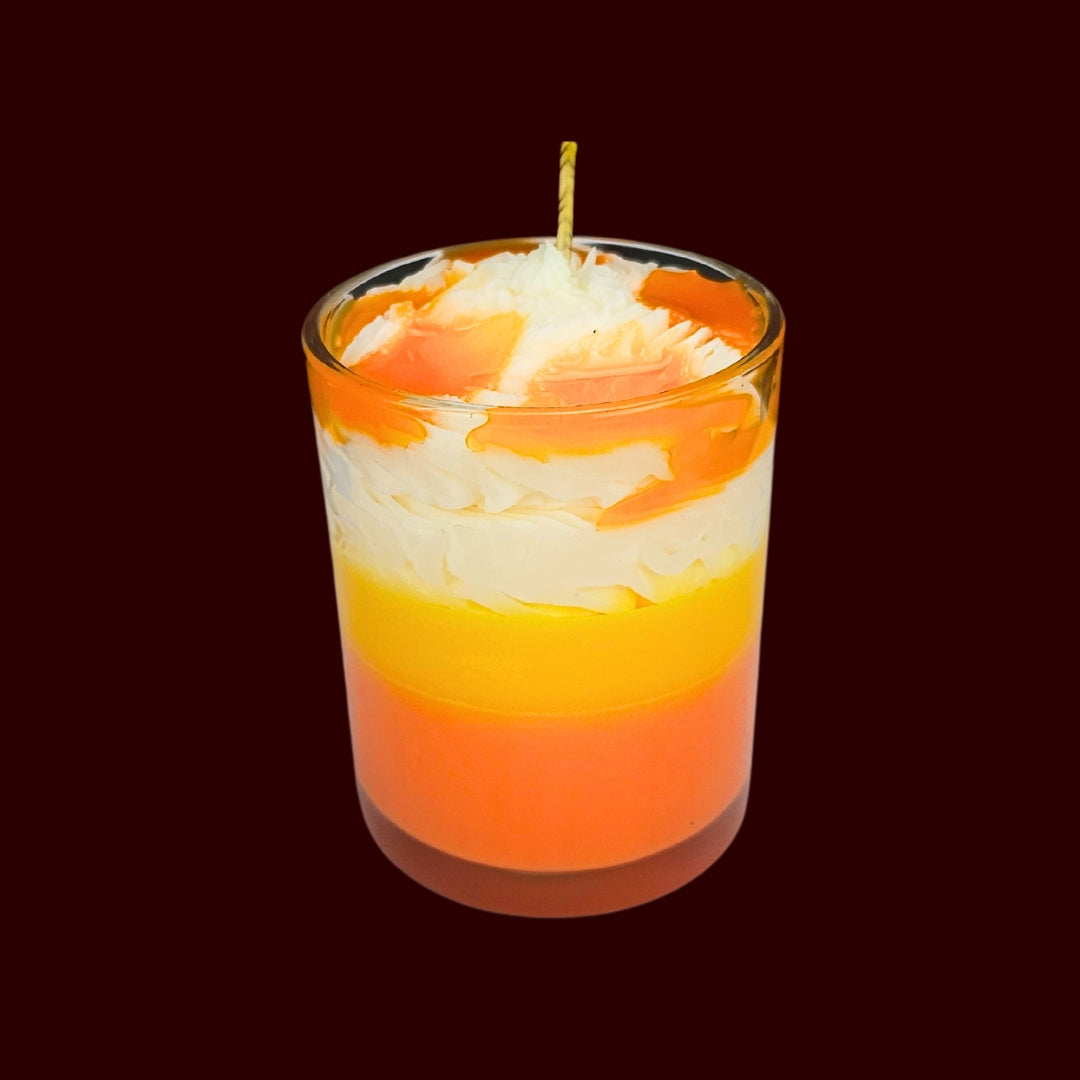 🥭SWEET MANGO💛 Lumânare parfumată decorativă, ceară naturală handmade