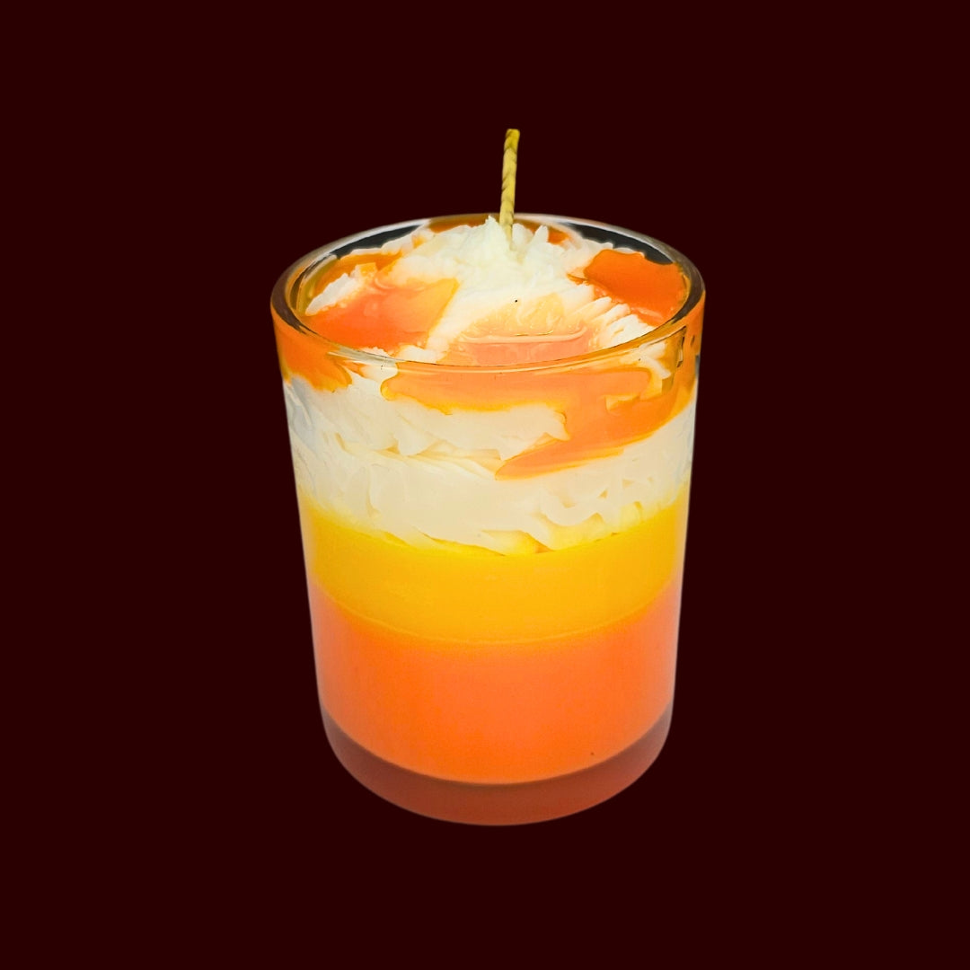 🥭SWEET MANGO💛 Lumânare parfumată decorativă, ceară naturală handmade