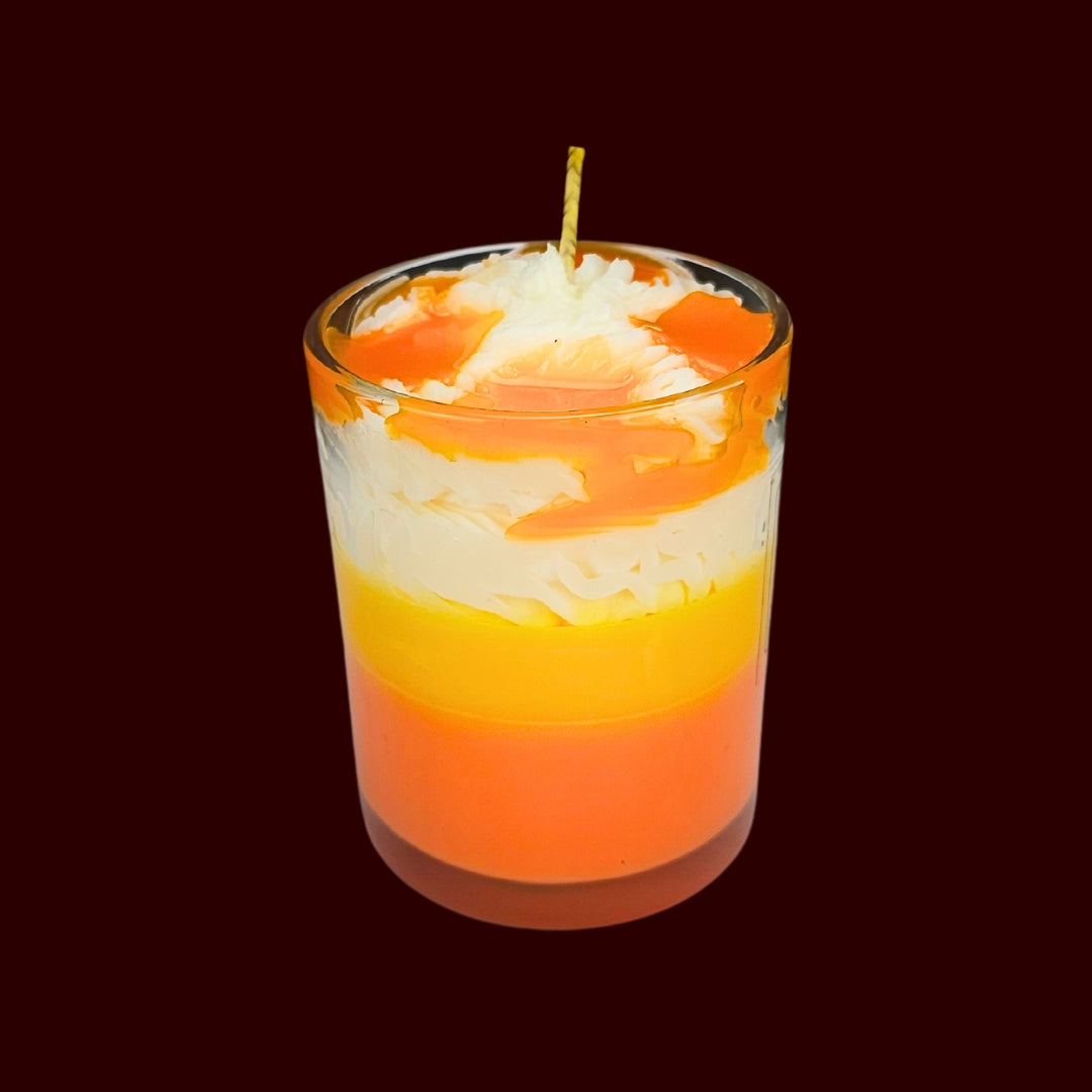 🥭SWEET MANGO💛 Lumânare parfumată decorativă, ceară naturală handmade