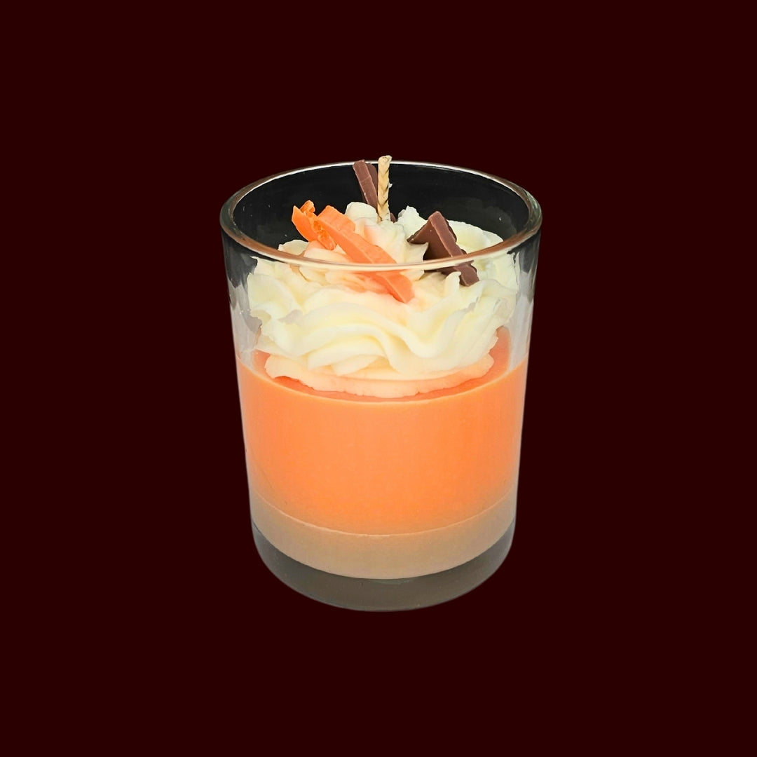 🍊SWEET ORANGE🍰 Lumânare parfumată decorativă, ceară naturală handmade