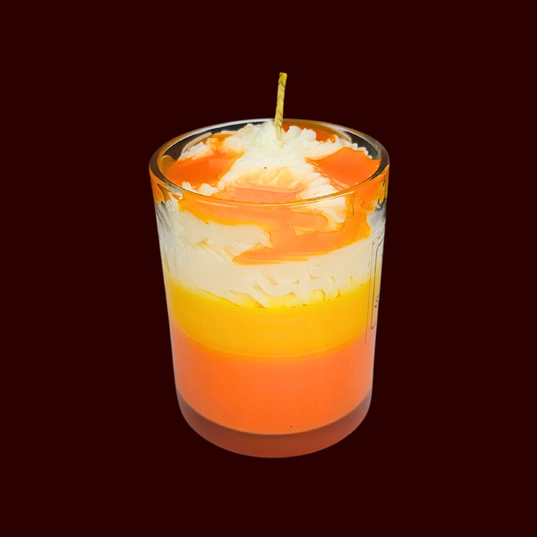 🥭SWEET MANGO💛 Lumânare parfumată decorativă, ceară naturală handmade